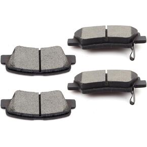 ROADFAR Premium Ceramic Brake Pads Sets 8pcs fit for 2011-2015 for Hyundai Sonata, 2011-2016 for Kia Optima