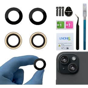 3pcs Original OEM 14 Pro Back Rear Camera Sapphire Glass Lens Replacement for iPhone 14 Pro Max with Adhesive Preinstalled and Repair Toolkit