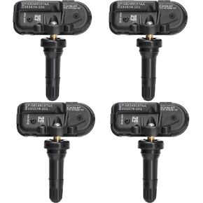 NPAUTO TPMS Sensor Fits for RAM 1500 2500 3500 4500 5500 Jeep Cherokee 2014 2015 2016 2017 2018-2022, 4Pcs Tire Pressure Sensors Replace# 68249197AA 68239720AA Tire Pressure Monitoring System 434MHz