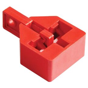 Zing Green Products 7285 Snap-On Multi-Pole Breaker Lockout, Red