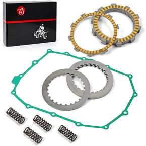 Clutch Kit Heavy Duty Springs Gasket Compatible with Honda Shadow 600 VLX 600 VT600 C CD 1988-1998
