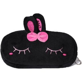 Creative Cute Lovely Funny Happy Animals Bear Frog Face Fruit Strawberry Watermelon Soft Stuffed Surface Clothes Zipper Pencil Box Pencil Case Pencil Holder Pouch Pen Bag - Strawberry in Saudi Arabia
