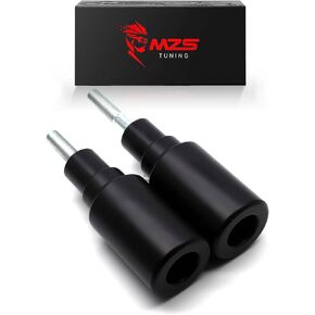MZS Motorcycle Frame Sliders, Falling Crash Protector Guards No Cut Kits Black Compatible with CB650R 2019-2023 | CBR650R 2019-2023