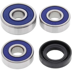 All Balls Racing Front Wheel Bearing Kit 25-1167 Compatible with/Replacement for Suzuki DR100 1983-1990, DR125 1982-1988, DR250 1982-1985, DR370 1978-1979, DR400 1980, DR500 1981-1983