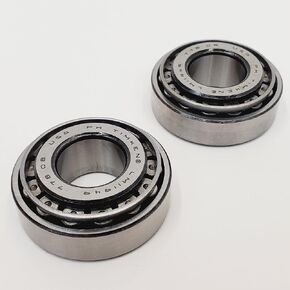 Front/Rear 3/4" Tapered Wheel Bearings w/Races for 1973-1999 Harley Big Twin Touring, Softail, Dyna, FXR, FX, FXWG & Sportster XL Models – Sold AS A Pair - Replaces HD# 9052 - Made in USA