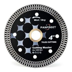 Super Thin 4" Diamond Porcelain Blade for Cutting Granite Marble Ceramic Porcelain Tiles