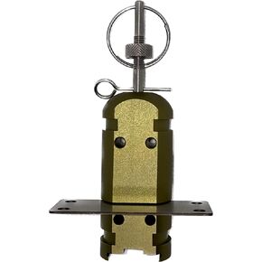 12 Gauge Trip Wire Alarm Pull Ring Perimeter Defense Device 360° Coverage Quad 3.0, Camping and Security (Olive Drab)