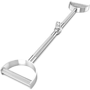 Synergee Pro-Style LAT Bar Cable Attachment. Universal Attachment for Cable Machines. Pull Down/Press Down Bar Accessory. Available Sizes 24", 34" and 38"
