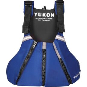 Yukon Sport Paddle Life Vest, Turquoise, Small/Medium