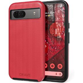 Crave Dual Guard for Google Pixel 8a Case, Shockproof Protection Dual Layer Case for Google Pixel 8a - Aqua