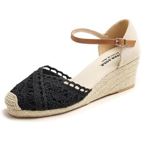 حذاء نسائي مسطح من FEVERSOLE بمقدمة مغلقة ومريح وسهل الارتداء ومسامي