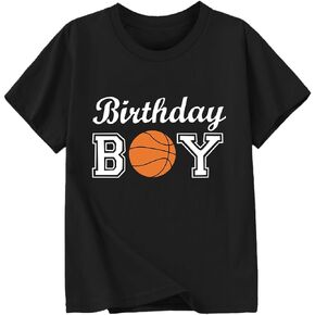 Birthday Boy Shirts Baseball/Basketball/Football Birthday Tshirts 2nd 3rd 4th 5th 6th 7th 8th 9th