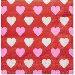 American Greetings 50-Count Valentines Day Party Supplies, Paper Napkins