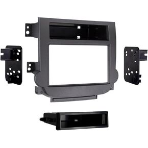 Metra Electronics 99-3314G Double DIN Dash Kit for Select 2013 and Chevy Malibu Vehicles (Gray)