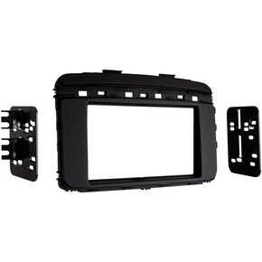 Metra 95-7366B ISO Double DIN Dash Kit for 2016- Kia Sorento (Black)