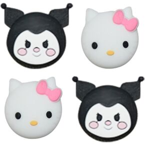 Cute Switch Thumb Grip Caps Joystick Cover Soft Silicone Analog Stick Caps for Switch/Switch OLED/Switch Lite (4PCS)