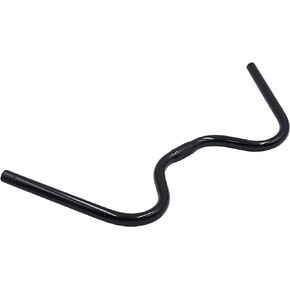 SENQI Bicycle Handlebar Road Bike MTB Handlebars Comfortable Vintage Highway Fixed Gear Handlebar M Aluminum Alloy Riser Bar Universal Fits (25.4mm/31.8mm x620mm)