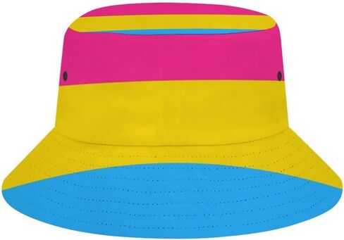 Bucket Hat Unisex Summer Beach Fishing Cap Packable Sun Protection Lightweight and Retro Fashion Style for Men Women in Saudi Arabia