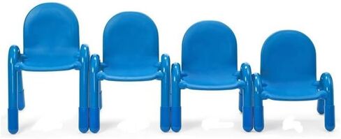 أنجيليس، كرسي بيسلاين باللون الأزرق الملكي، مقعد بارتفاع 5 بوصات in Kuwait