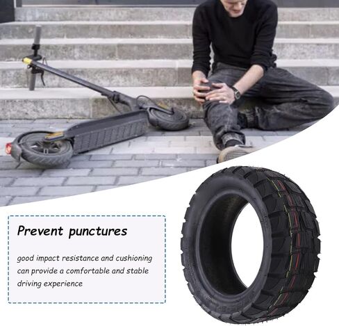 Electric Scooter Tire, 90/55 6 Electric Scooter Tubeless Tire Electric Scooter Off Road Rubber Tire Replacement 90/55-6 Tire in Saudi Arabia