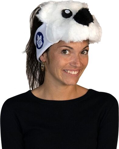Rasta Imposta Carlton Mascot Headband NHL Ice Hockey Toronto Maple Leafs Sports Fan Gear, Adult One Size in Saudi Arabia