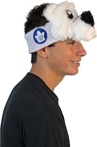 Rasta Imposta Carlton Mascot Headband NHL Ice Hockey Toronto Maple Leafs Sports Fan Gear, Adult One Size in Saudi Arabia