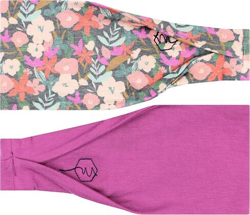 مافن ثريد لونا، عصابات رأس للتمرين للنساء، عصابات رأس واسعة للنساء، عصابة رأس للجري الرياضي للتمرين، عصابة رأس رياضية للتمارين الرياضية واليوجا 4 بوصات سميكة غير قابلة للانزلاق للنساء 2 حزمة in Kuwait