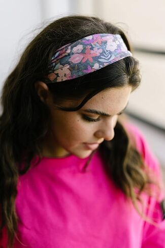 مافن ثريد لونا، عصابات رأس للتمرين للنساء، عصابات رأس واسعة للنساء، عصابة رأس للجري الرياضي للتمرين، عصابة رأس رياضية للتمارين الرياضية واليوجا 4 بوصات سميكة غير قابلة للانزلاق للنساء 2 حزمة in Kuwait