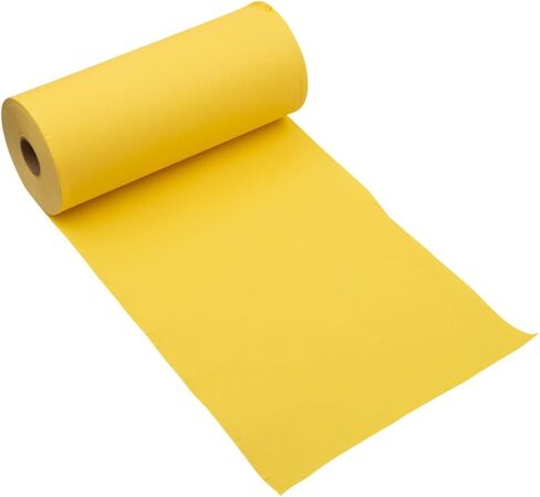 لفافة ورق التغليف على شكل قرص العسل من JAM PAPER - 12 بوصة × 328 بوصة - أصفر ليموني - 328 قدم مربع - 80 جرامًا لكل متر مربع - تباع اللفة بشكل فردي in Kuwait