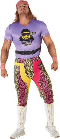 زي Morph Macho Man Randy Savage، زي المصارعة، زي Wwe، Macho Man Randy Savage، Macho Man، زي المصارعة، XL in Saudi Arabia