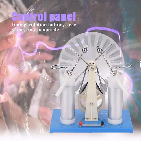 Static Machine, Physics Experiment Electrostatic Induction Electricity Generator -Products Worth Buying in Saudi Arabia