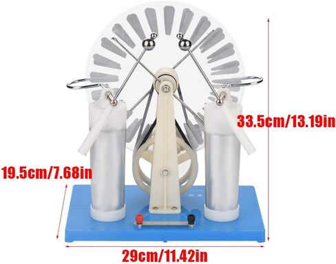 Static Machine, Physics Experiment Electrostatic Induction Electricity Generator -Products Worth Buying in Saudi Arabia