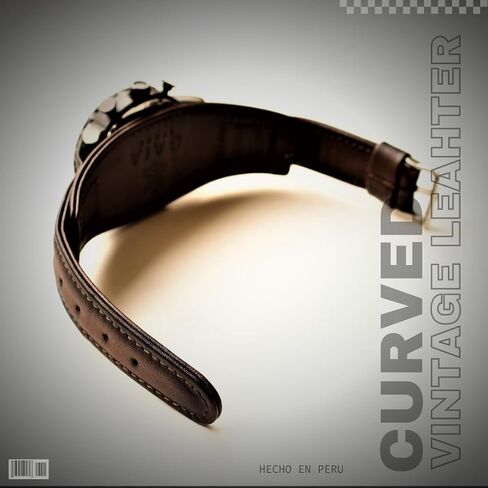 Leather watch strap, CURVED by Gaia 24mm 22mm 20mm watch strap (20, 45 mm diameter) in Saudi Arabia
