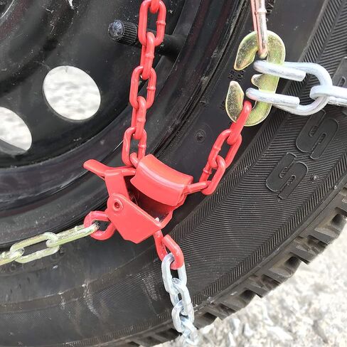 TireChain.com 225/60R17 225/60 17 TUV مجموعة سلاسل الإطارات الماسية مكونة من قطعتين in Saudi Arabia