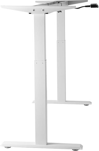 إطار مكتب VEVOR بمحرك مزدوج، ارتفاع قابل للتعديل 27.6"-46.1" وطول 43.3"-70.1" أرجل مكتب كمبيوتر كهربائية، قاعدة محطة عمل مريحة DIY للمنزل والمكتب (إطار أسود فقط) in Saudi Arabia