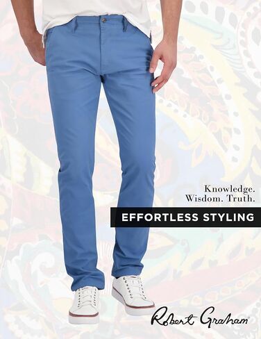 Robert Graham Men's The Roades Jeano 5-Pocket Pants in Saudi Arabia