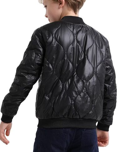 سترة مبطنة للأطفال الأولاد من بيبي هيلثي، سترة منفوخة، معطف شتوي بسحاب، سترة خفيفة الوزن مع جيوب in Kuwait