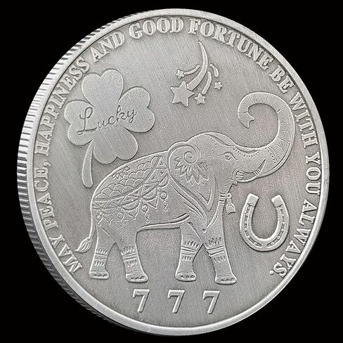 عملة كوي فيش فورتشن إليمنتس العتيقة الفضية المحظوظة - احتضن الحظ السعيد والبركات in Kuwait