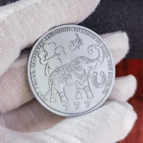 عملة كوي فيش فورتشن إليمنتس العتيقة الفضية المحظوظة - احتضن الحظ السعيد والبركات in Kuwait