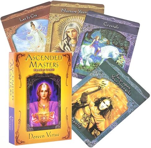 Ascended Masters Oracle Cards Tarot Card Divination Fate Entertainment Table Board Deck Games Holiday Family Party Gift Playing Cards,Type 1,Tarot Card in Saudi Arabia