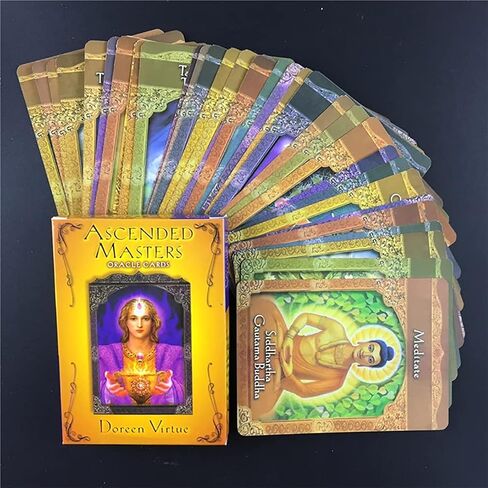 Ascended Masters Oracle Cards Tarot Card Divination Fate Entertainment Table Board Deck Games Holiday Family Party Gift Playing Cards,Type 1,Tarot Card in Saudi Arabia