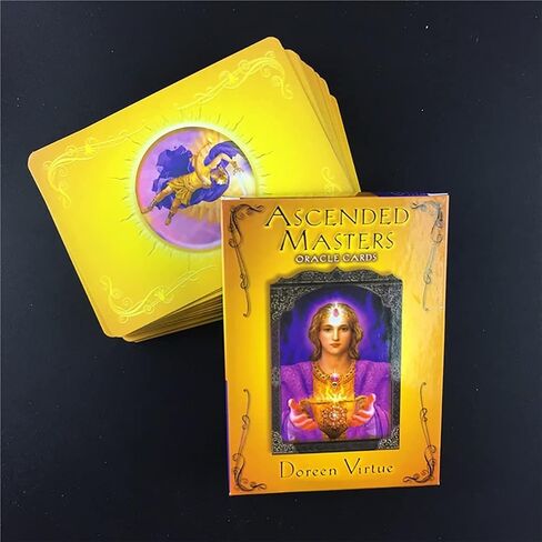 Ascended Masters Oracle Cards Tarot Card Divination Fate Entertainment Table Board Deck Games Holiday Family Party Gift Playing Cards,Type 1,Tarot Card in Saudi Arabia