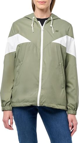 Levi's Women's Nylon Color Block Windbreaker in Saudi Arabia