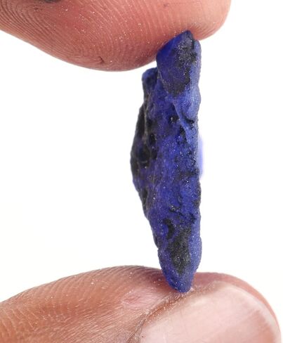 REAL-GEMS EGL ياقوت أزرق طبيعي معتمد 21 قيراط. أحجار كريمة خام خام مفكوكة AXA-62 in Saudi Arabia