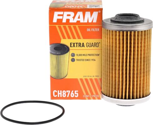 FRAM Extra Guard CH8765, 10K Mile Change Automotive Replacement Interval Cartridge Engine Oil Filter for Select Vehicle Models in Saudi Arabia