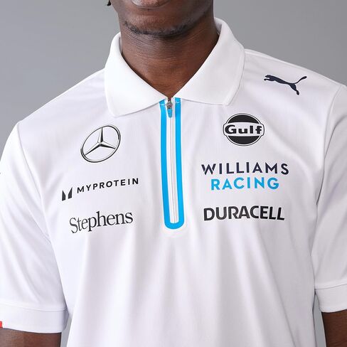 PUMA Williams Racing 2024 Men's Team Polo in Saudi Arabia