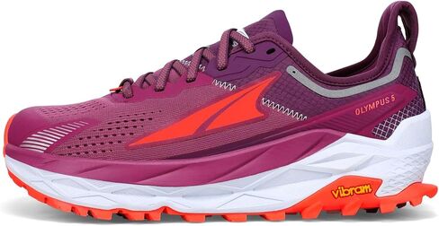 ALTRA Women's Olympus 5 Trail Running Shoe Purple/Orange in Saudi Arabia