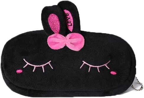 Creative Cute Lovely Funny Happy Animals Bear Frog Face Fruit Strawberry Watermelon Soft Stuffed Surface Clothes Zipper Pencil Box Pencil Case Pencil Holder Pouch Pen Bag - Strawberry in Saudi Arabia