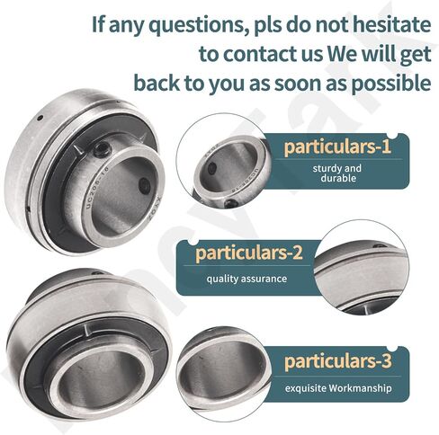 مجموعة محمل المحور المباشر Go-Kart مقاس 1-1/4 بوصة، مجموعة محمل 3 فتحات بشكل مثالي مع دراجات Go Karts الصغيرة/الدراجات الثلاثية/مركبة الطرق الوعرة in Kuwait