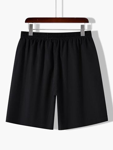 OYOANGLE Men's 2 Piece Outfits Color Block Short Sleeve Shirts and Drawstring Waist Shorts Set in Saudi Arabia